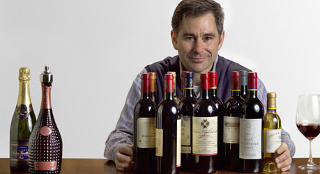 jordan with wine bottles